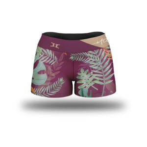 Calza Corta Mujer Buzios Design Bordo