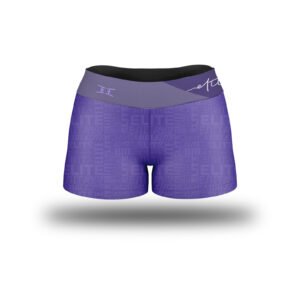 Calza Corta Mujer Lyrics Design Lila