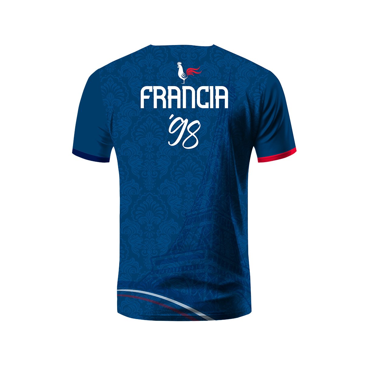 Camiseta Francia Hombre Diseño Mundial 2026 Azul - Imagen 2