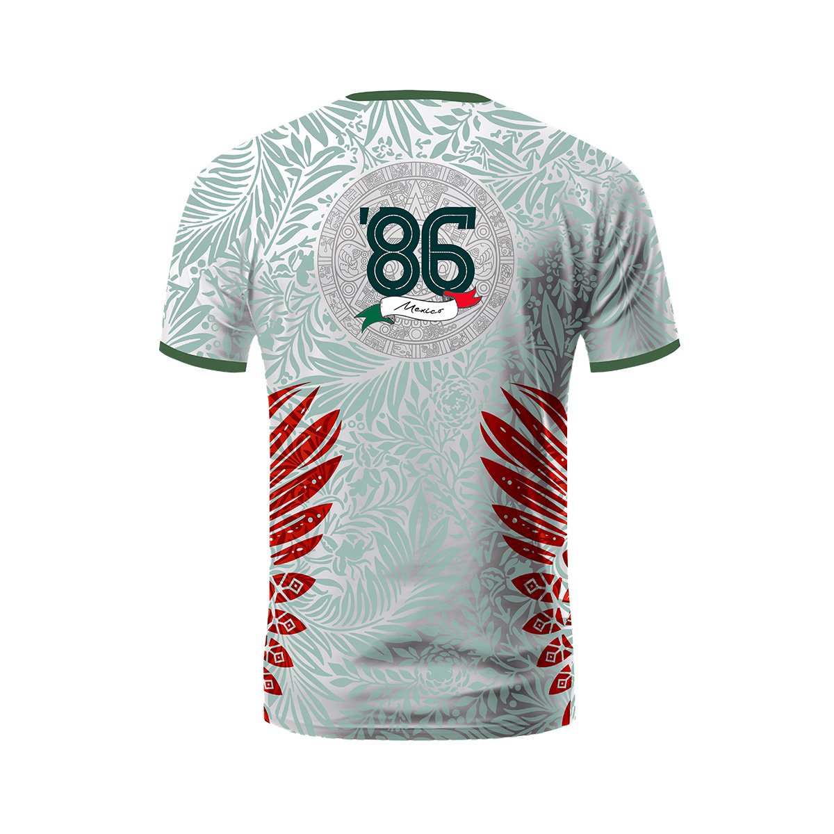 Camiseta Mexico Hombre Diseño Mundial 2026 Blanco - Imagen 2